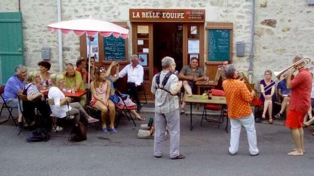 Festival du Haut Limousin - Déjeuner à la Belle Équipe à Montrol-Sénard