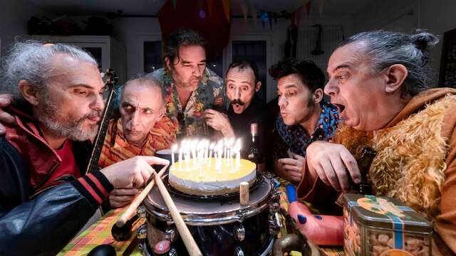 La Naute : Concert Les Fils de Teuhpu , Chanson Rock Fanfare - Teuhpu Style