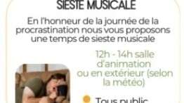 La croisée des villages - Sieste musical