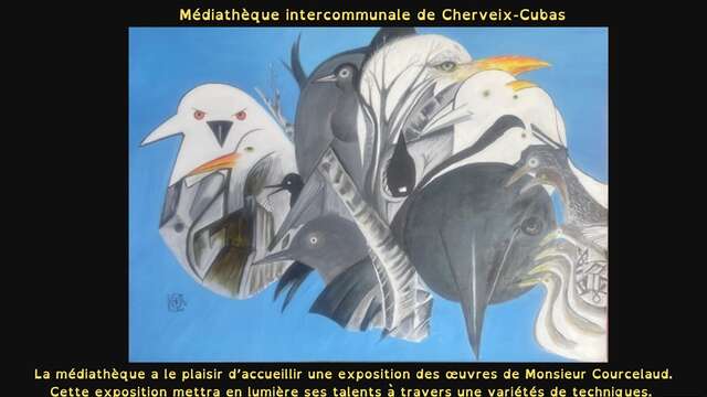 Exposition de peintures - Monsieur Courcelaud