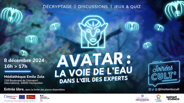 SOIRÉE CULT’ : AVATAR, LA VOIE DE L’EAU