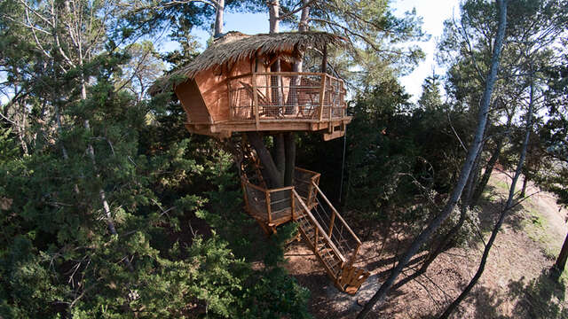 LES CABANES DE L'ARBOUSIER - CABANE TOUTERELLE