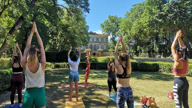 YOGA AND WINE AU CHÂTEAU DE L'ENGARRAN