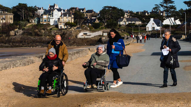 Balade à Roulettes® n°8 - Saint-Lunaire, entre mer et ville