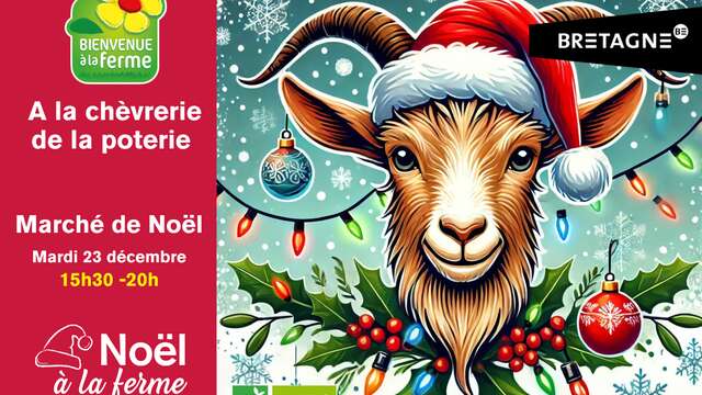 Marché de Noël à la ferme