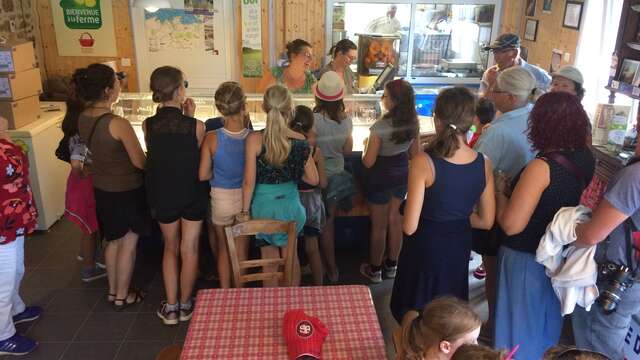 Echappées Baie - A la ferme : glaces artisanales