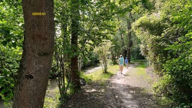 Randonnée de la rivière aux coteaux du Val de Choisille