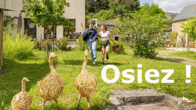 O S I E Z ! Centre d'Art autour de l'osier, Visite guidée et Atelier osier créatif