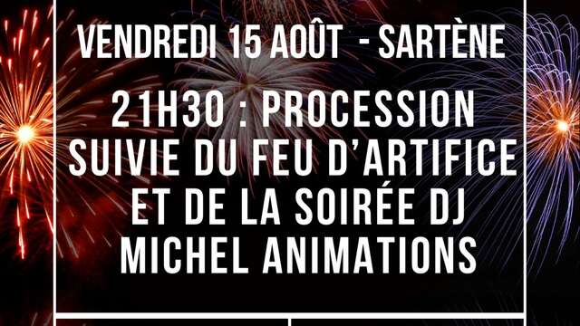 L'été à Sartène - Feu d'artifice et soirée DJ