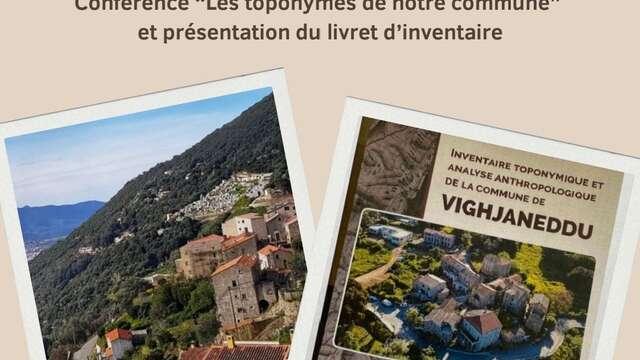 Conférence "Les toponymes de notre commune"