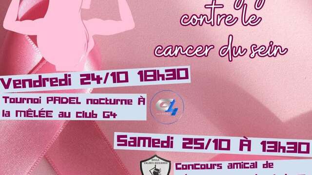 Octobre Rose "Je m'engage contre le cancer du sein"