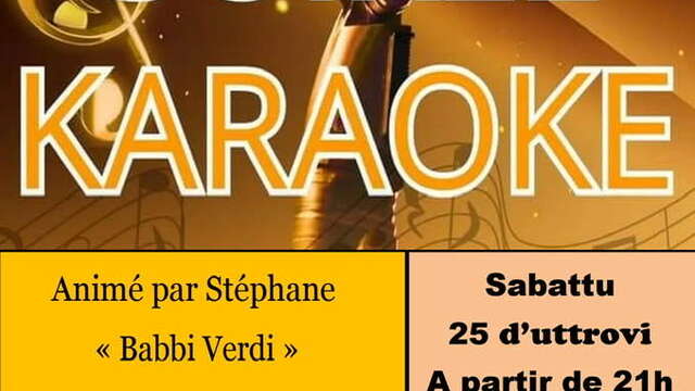 Soirée karaoké à Granace