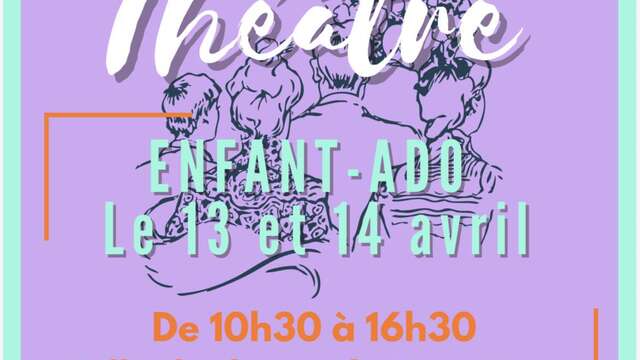 Stage de théâtre pour enfants & adolescents