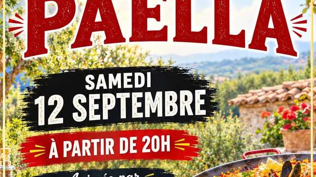 PAËLLA & SOIRÉE MUSICALE À GRANACE
