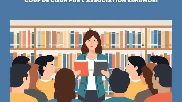 Présentation des livres coup de cœur par l’association Kimamori à la Médiathèque de Petreto-Bicchisano