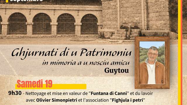 LES JOURNEE DU PATRIMOINE A OLMETO