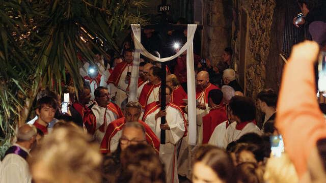 Semaine Sainte à Sartène - église Sainte-Marie
