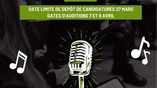 Réunion d’information – Auditions pour la Classe à Horaires Aménagés Voix (CHAV) à Sartène