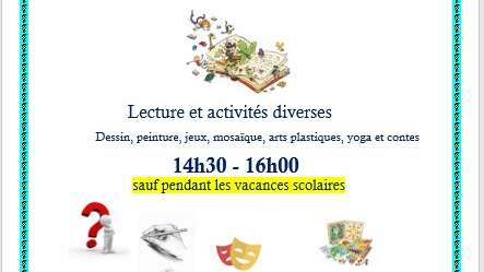 Ateliers du Mercredi à la Médiathèque de Propriano