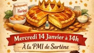 Atelier Parents-Enfants à la PMI de Sartène – Galette des Rois