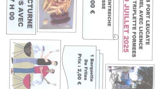 Concours officiel avec Le pétanque club Port Leucate