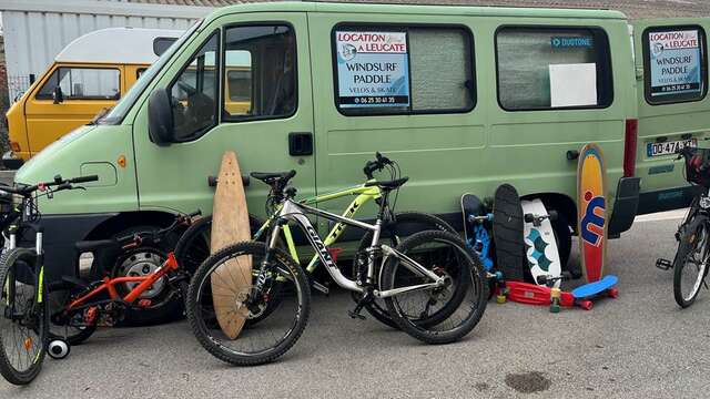 Location Windsurf / Vélo à Leucate