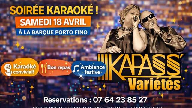 Soirée à la Barque du Porto Fino