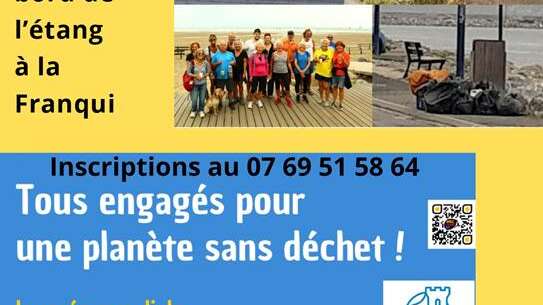 Journée nettoyage à La Franqui