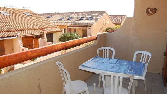 APPT T2 CAB OU MEZZ 5 couchages PORT LEUCATE