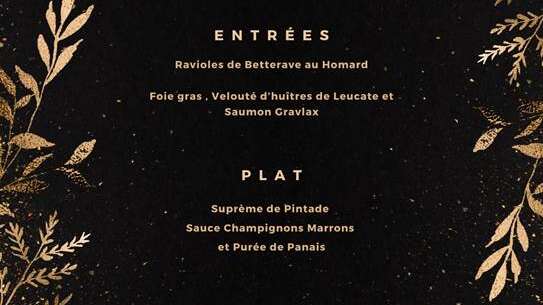 Menu de Noël au Bistro Breizh Latino