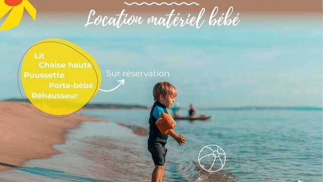 Location matériel bébé - enfant