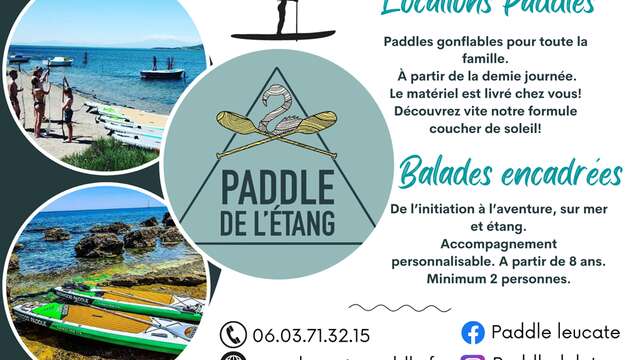 Location de Paddle - Paddle de l'Etang