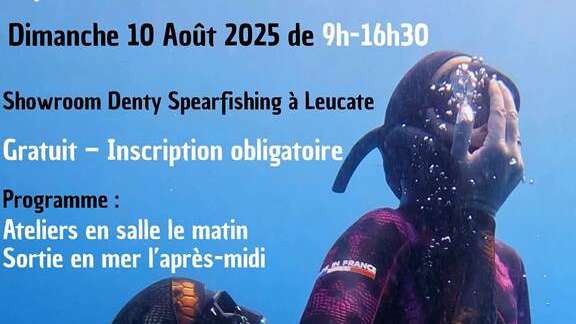 Journée prévention sécurité - Apnée et pêche sous marine