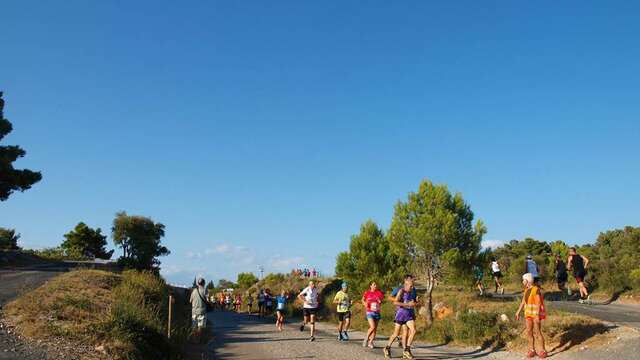 Course Nature des vignobles Cap Leucate