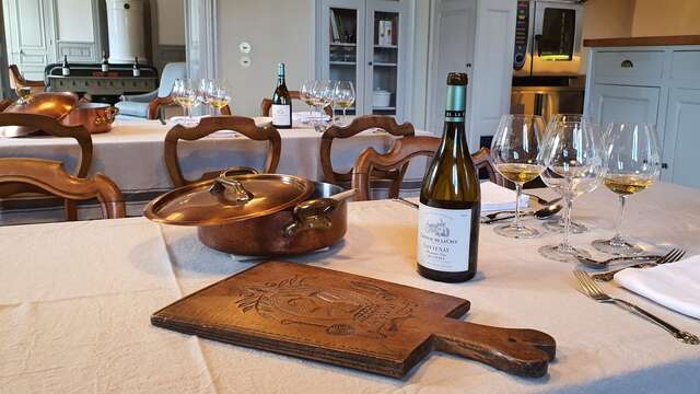 Cours de cuisine & Déjeuner au Château de la Crée