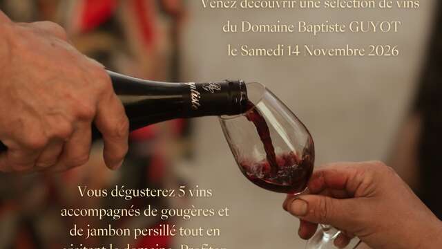 Domaine Baptiste Guyot - Visite & Dégustation Vente des Vins 2026