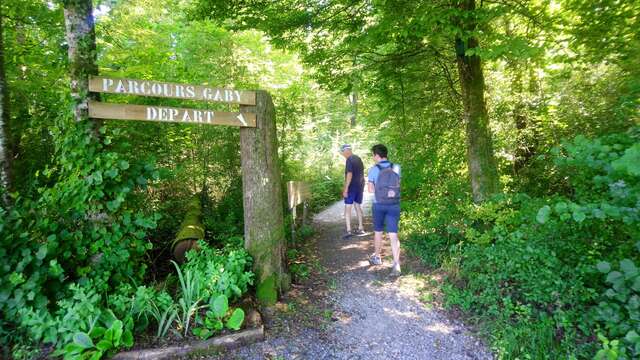 Sentier de loisirs et découverte 'Gaby'