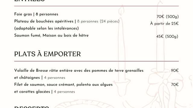 Célébrez les fêtes avec l'offre traiteur du restaurant Monaka !