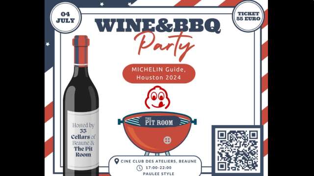 Wine & BBQ Party le 04 juillet