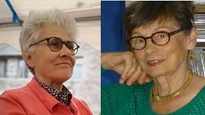 Conversation littéraire entre Gisèle Bienne et Colette Camelin à Bibracte