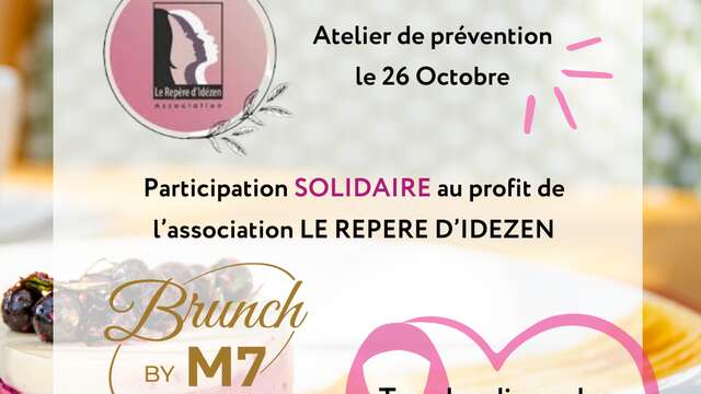 Brunch gourmand et solidaire Octobre Rose