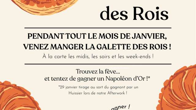 La Galette des Rois au restaurant Monaka !