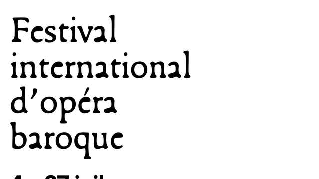 Festival  international d'opéra baroque de Beaune