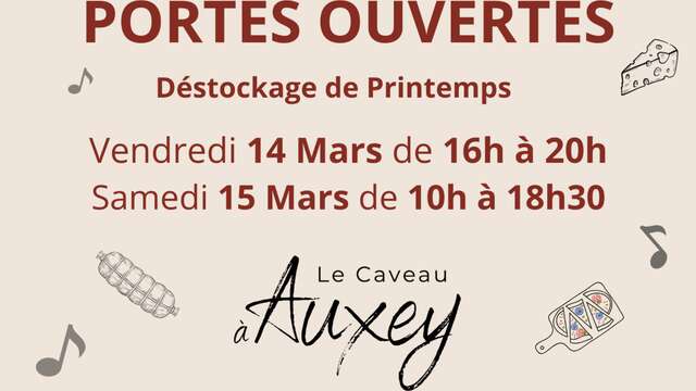 Déstockage de printemps