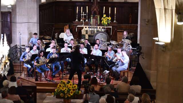 Festival de Bach à Bacchus - Concert du Kaleid Brass pour le centenaire de l’arrivée de l'orgue Mutin Cavaillé-Coll à l'église de Meursault