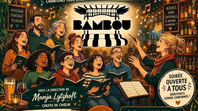Soirée chorale participative au Bambou à Beaune