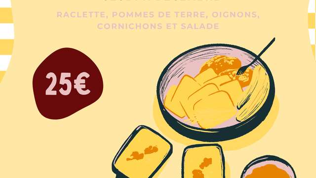 Soirée Raclette au restaurant Monaka !