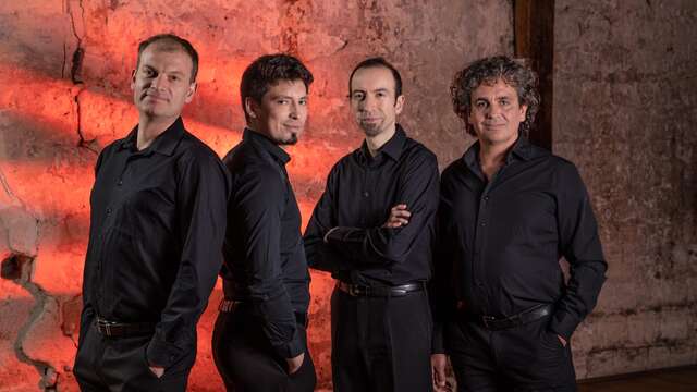 Festival de Bach à Bacchus - Concert "Double A, voyage au cœur du Tango nuevo' - Quatuor Caliente