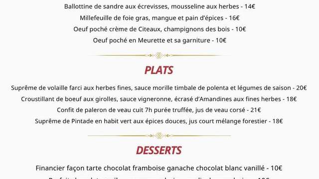 Fêtes de fin d'année 2025 - Citron Vert traiteur