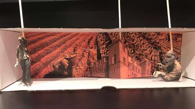 Ateliers créatifs  autour des œuvres de Paul Day : théâtre, collage et écriture